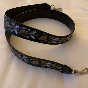 Beautiful embroidered Rebecca Minkoff Bag Strap